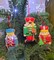 Christmas Ornament - Gingerbread Blue Soldier. Wizardi Festive Decoration F07-N2-4-A2584B
